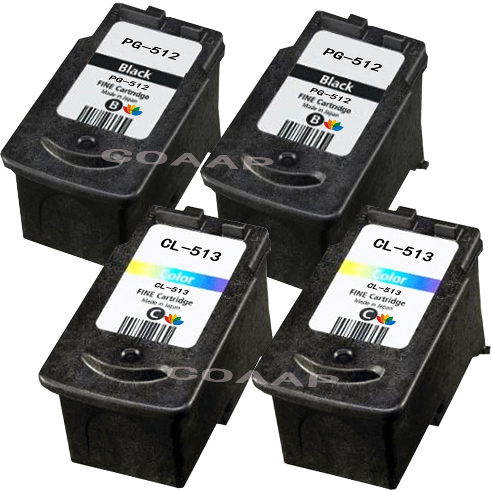 4 PK ȣȯ PG-512 CL-513 ĳ MP480 MP240 MP250 MP270 MP230 MX350 IP2700 